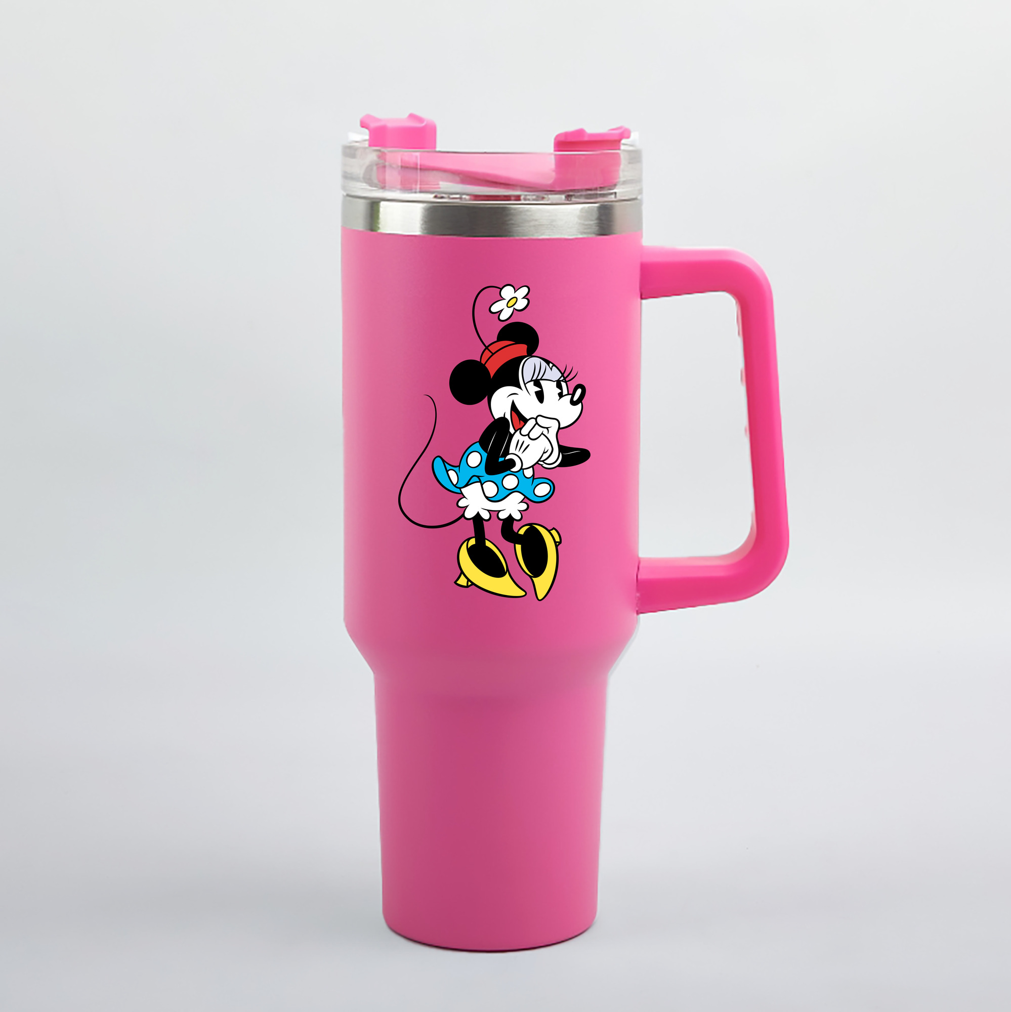 （画像用） ミッキーマウス Mickey Mouse 1200mL車用タンブラー（カラープリント）